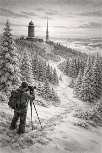 Landschafts Fotografie Großer Feldberg Taunus Fotoserie Aloys Peter Trenz