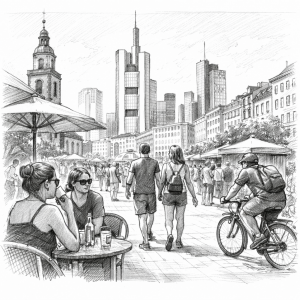 Urban Life und Street Fotografie Frankfurt Juni 2022