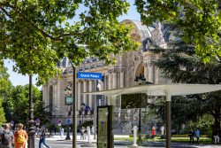 Paris Juni 2026 Grand Palais Touristen bei sonnigem Wetter in Paris