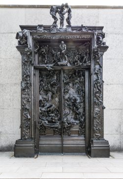 Paris Juni 2026 Rodin's berühmtes Bronzewerk 'Das Höllentor' im Kunstmuseum
